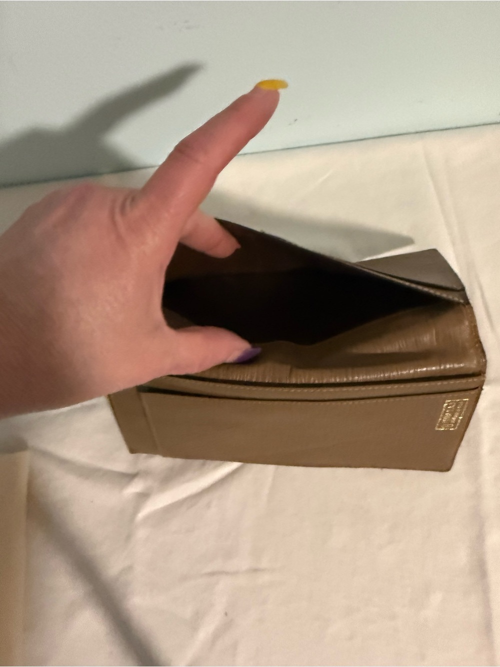 Fendi Tan Brown FF Logo Long Wallet - Picture 8 of 10